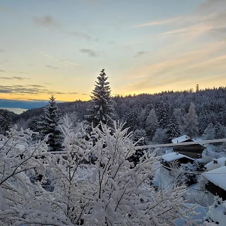 Les Bouvreuils, Vue Alpes & Leman, Jardin Prive * Saint-Cergue