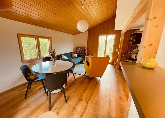 Les Bouvreuils, Vue Alpes & Leman, Jardin Prive *